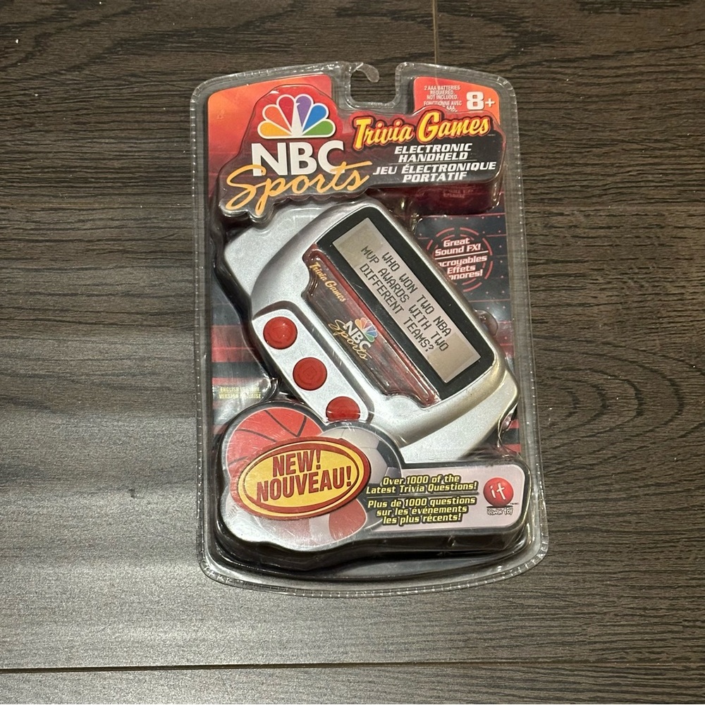 3 for $15 NBC Sports electronic handheld trivia game - Irwin Toy W/Batteries New